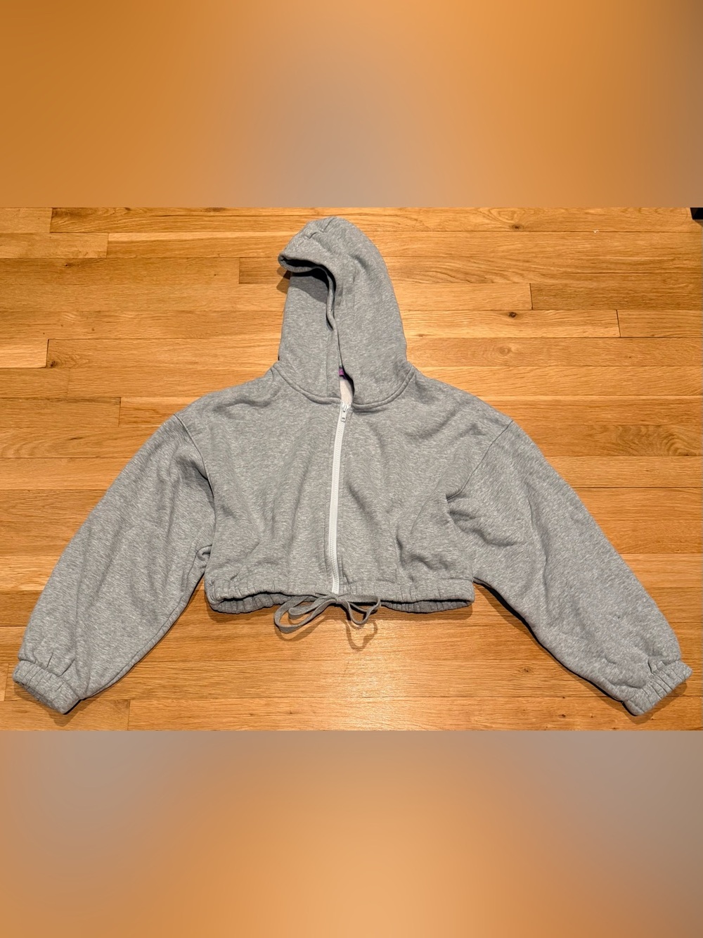 EUC Jac Parker by Mixology Cropped Zip Hoodie